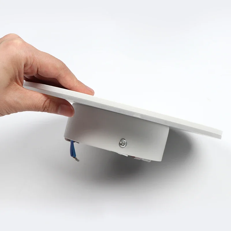 داخلي وحدة إضاءة LED جداريّة مصباح غرفة المعيشة الديكور الجدار ضوء تركيبة إضاءة المنزل لوفت أضواء لدرجات السلم مستديرة/مربع الألومنيوم AC90-260V