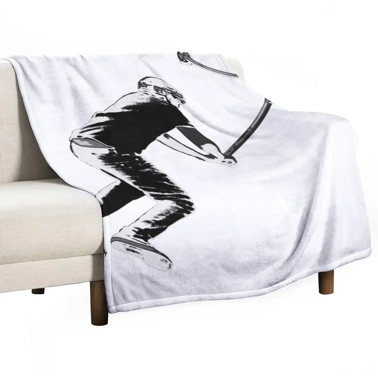 

Holding On! - Stunt Scooter Move Throw Blanket Sofa cosplay anime Bed covers Luxury Brand Blankets