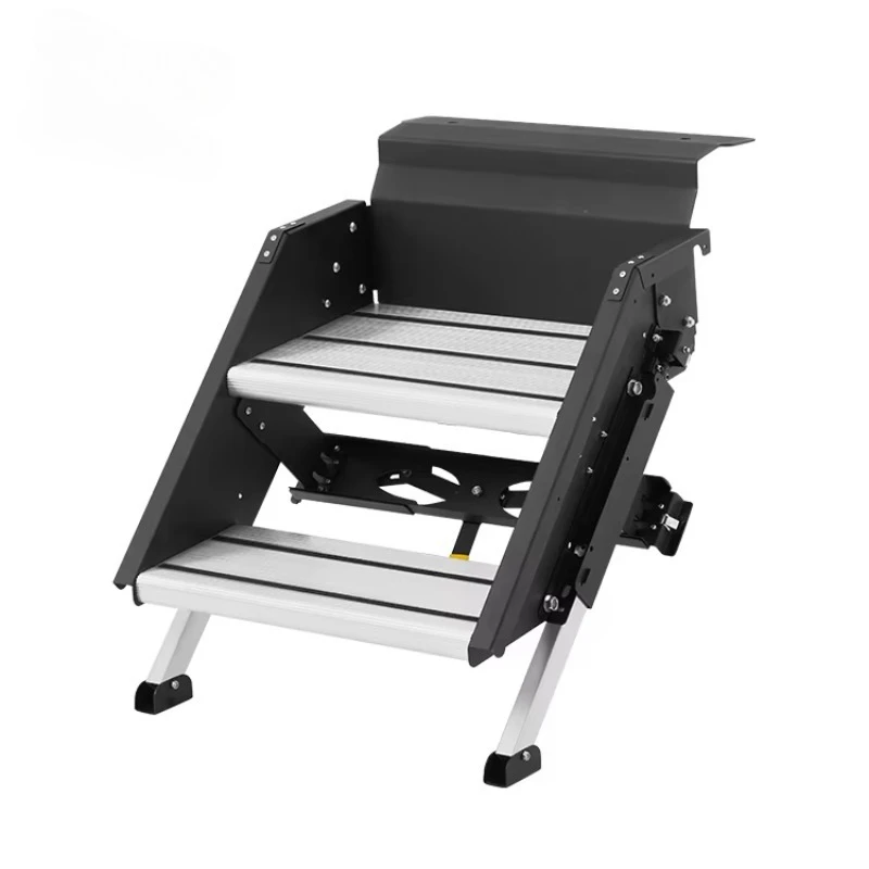 

Telescopic Leg Design Aluminum RV Entry Step 2/3/4 Steps RV Stair RV Accessories Camper Caravan Step