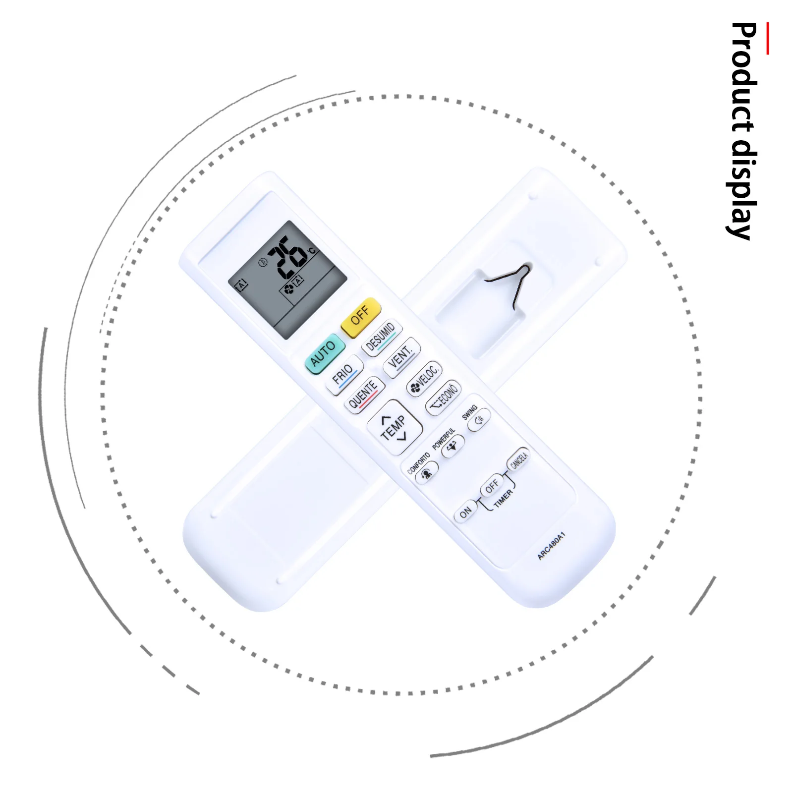 Remote Control Replace For Daikin Air Conditioner ARC480A11 ARC480A1 ARC480A13 controller