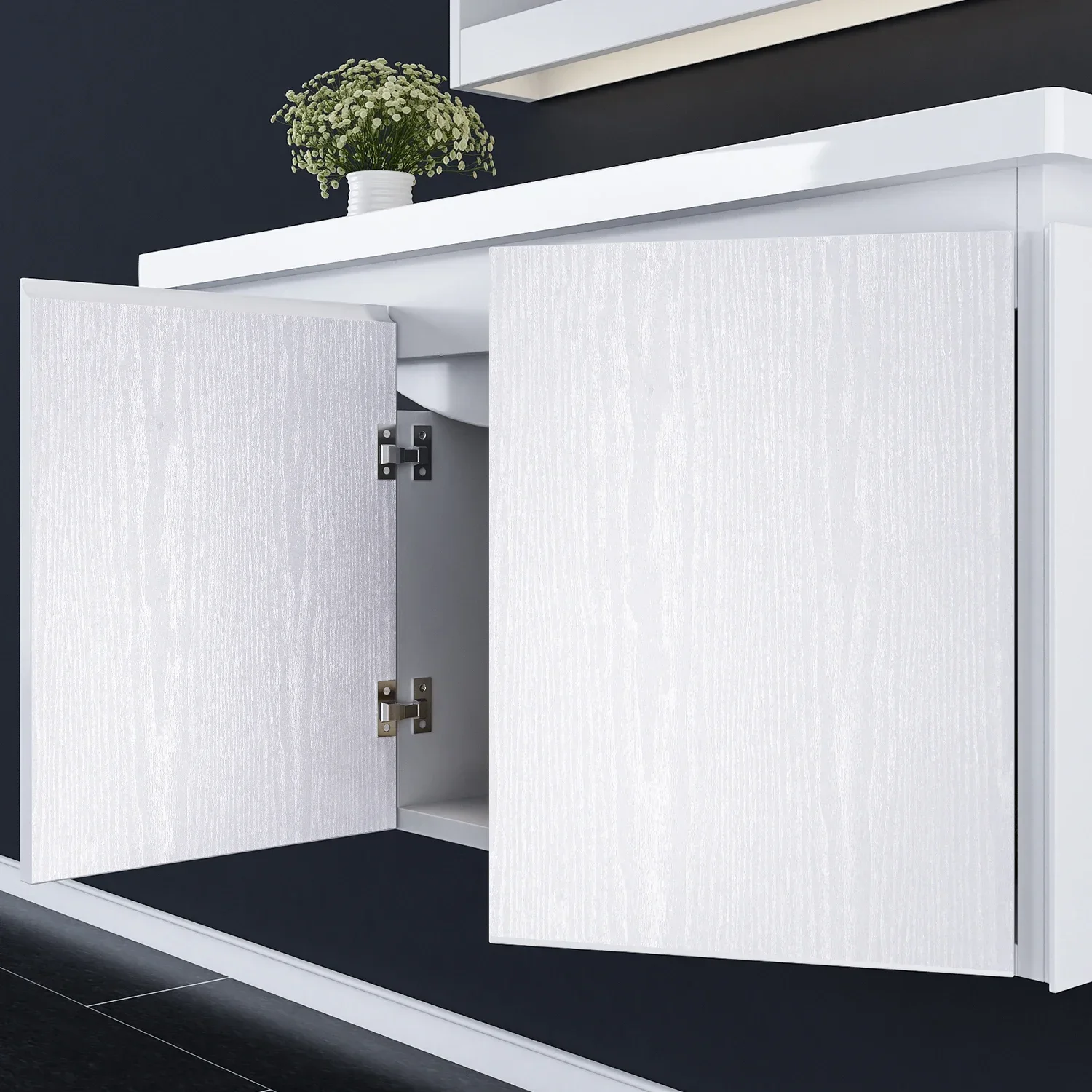 

Водонепроницаемая самоклеящаяся пленка ПВХ с текстурой дерева для декора, обои-рулон, контактная бумага для дверей, шкафов, столешниц, современной мебели, виниловая наклейка