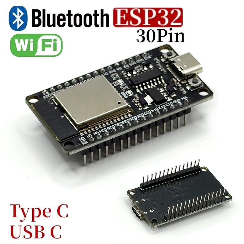 ESP32 Erweiterungsboard Typ C WiFi Bluetooth für Programmierlernprojektmodul Drahtloses WiFi Bluetooth Modul Entwicklung