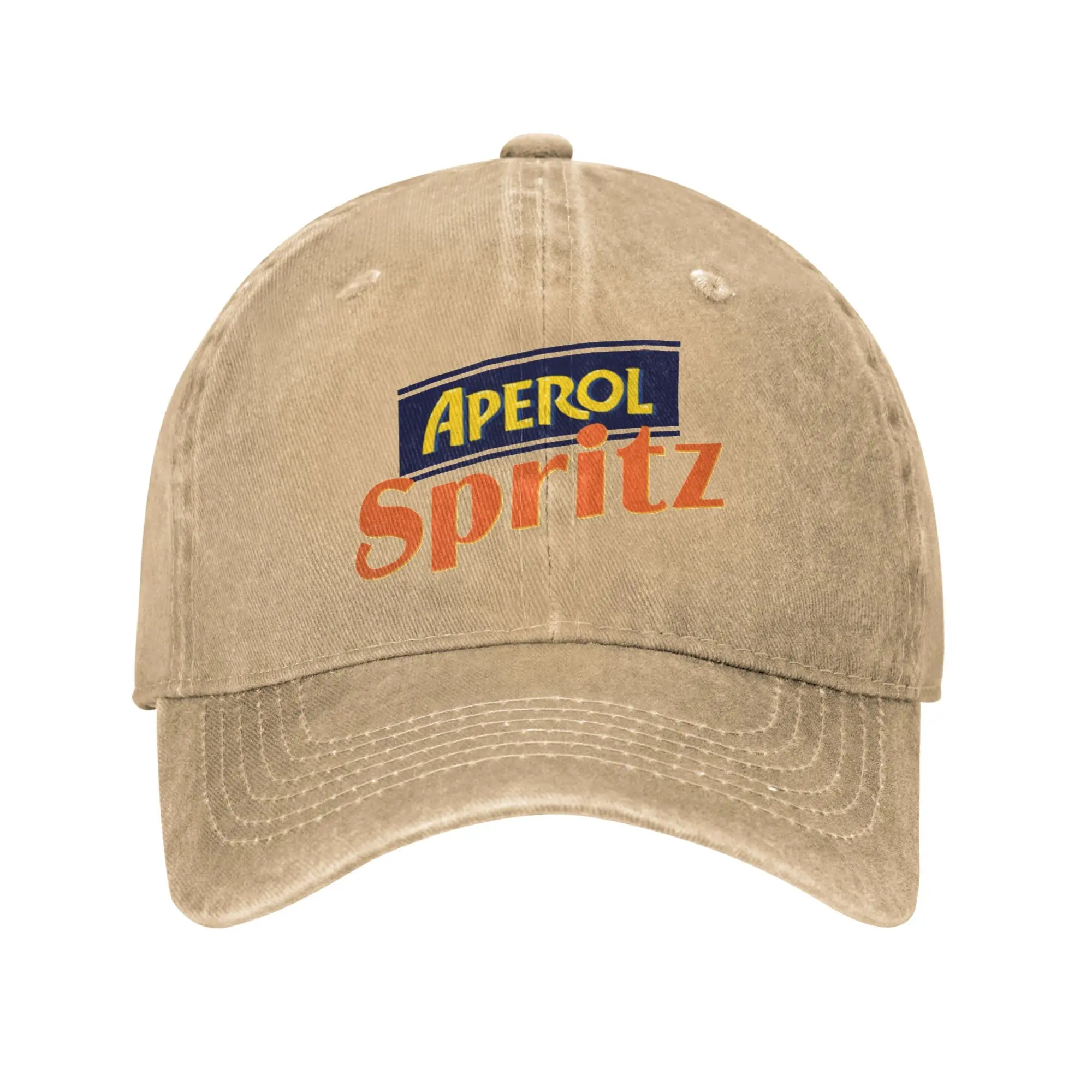 

Бейсболка Aperol Spritz, мытая бейсболка y2k, забавная шляпа дальнобойщика от солнца, летняя мужская кепка для бега в стиле хиппи для взрослых