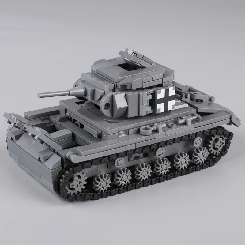 WW2 German Panzers IV Tank Building Blocks Army Soldier Figures Armored Vehicle Gun Weapon Airplane Cannon Model Bricks Toys Boy