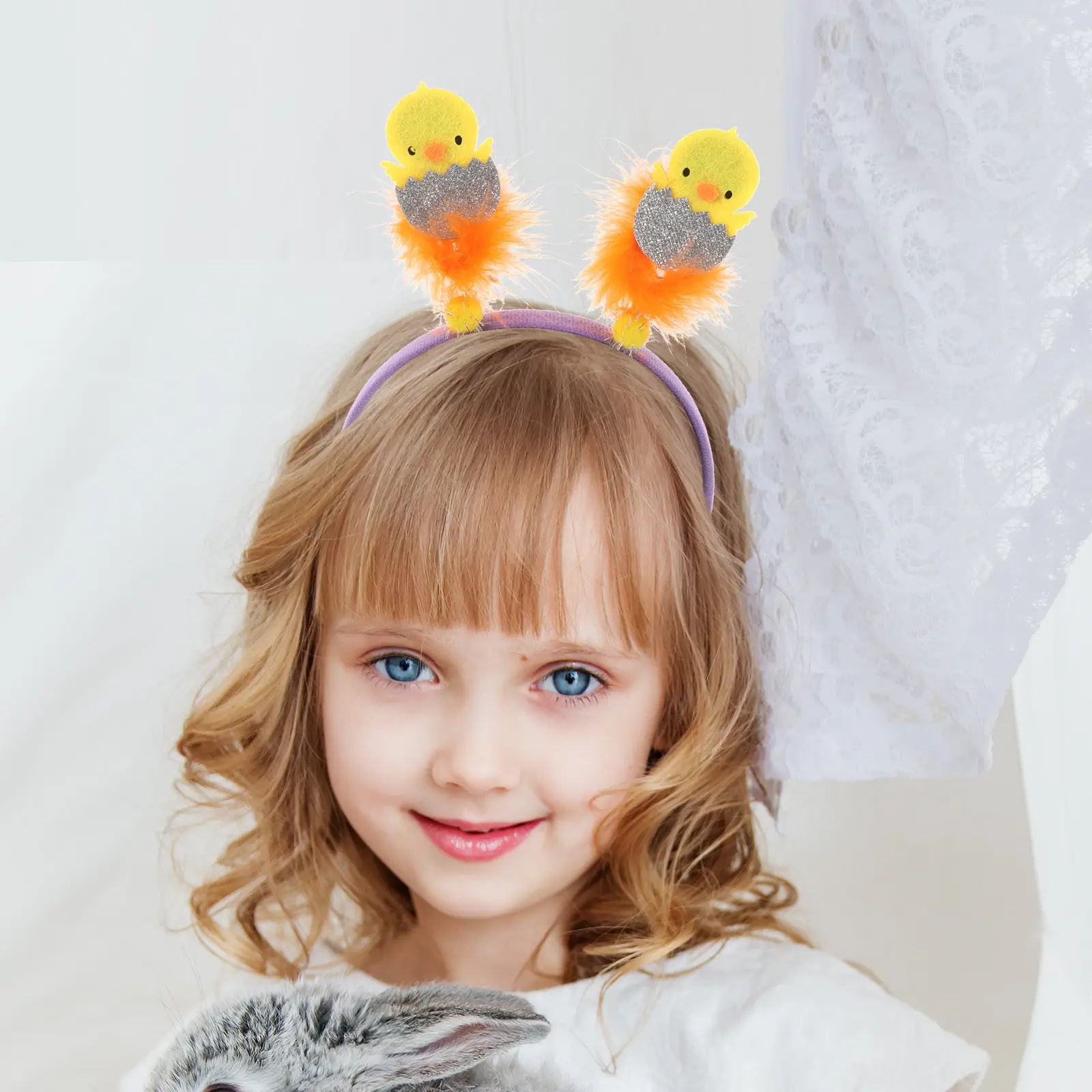 Chicken Hair Bands Easter Headdress Day Accessories Hairband Carnival Headwear Headbands