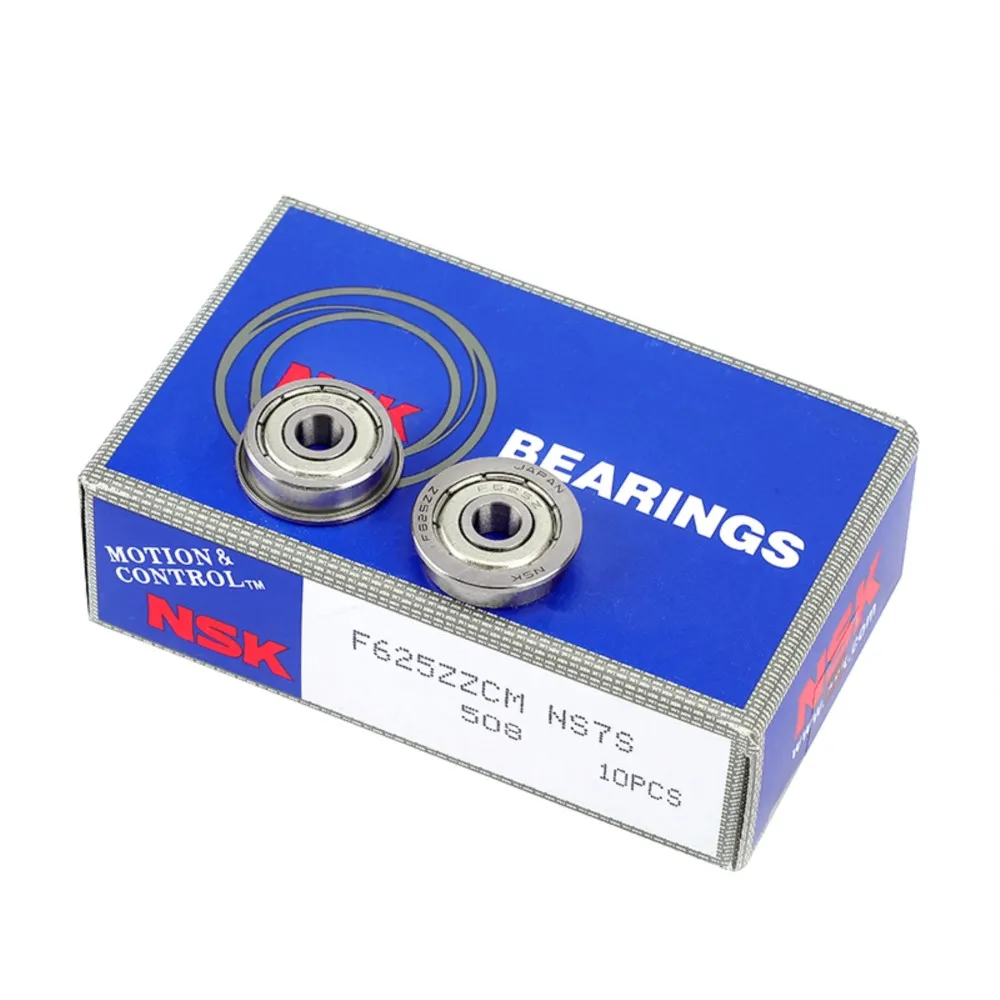 Origin Japan NSK Bearing 5/10PCS NSK Flange Bearing F681X-ZZ F682ZZ F683ZZ F684ZZ F685ZZ F686ZZ F687ZZ F688ZZ F689ZZ FR133ZZ