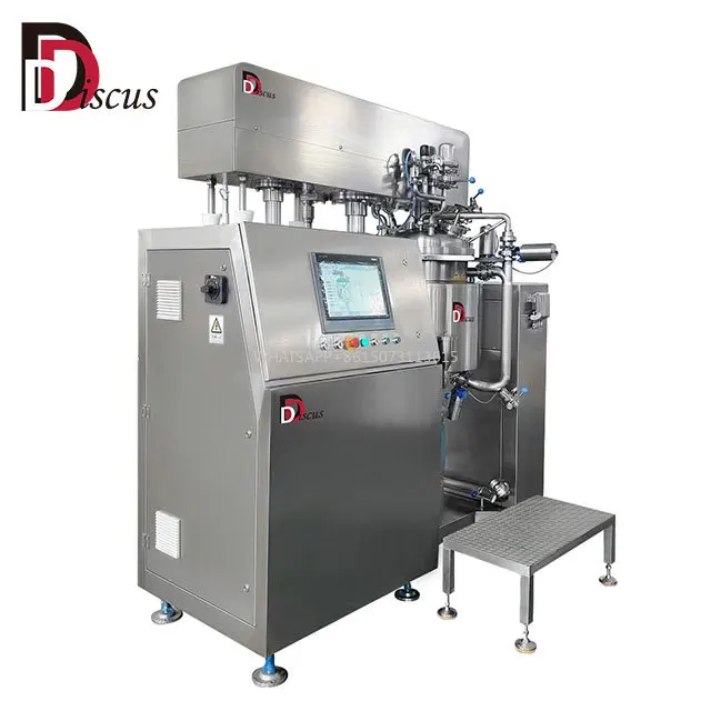 Serbatoio di miscelazione in acciaio inossidabile da 100 litri Funzione di agitazione pneumatica Serbatoi di miscelazione di liquidi Serbatoio omogeneizzatore reattore per emulsionare liquido