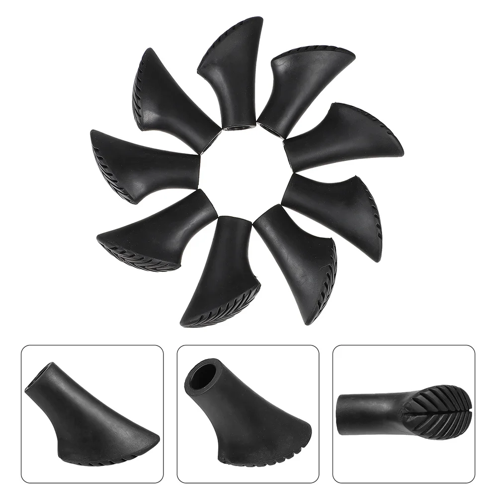 

Non-slip Mat Trekking Pole Accessories Hiking Walking Stick Tips Nonskid Cane Replacements