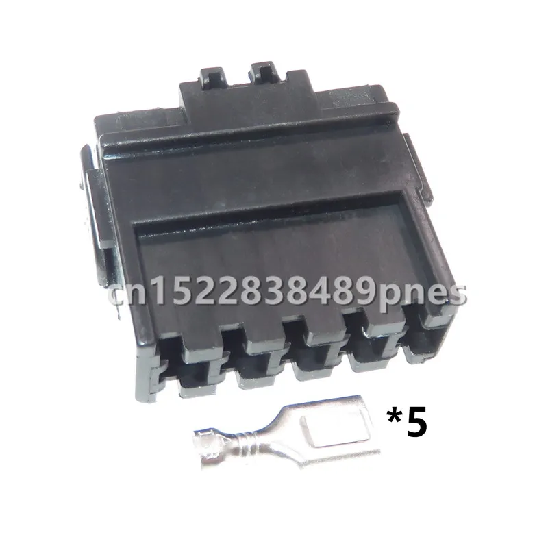 5 Pole 4.8 Series Car Accessories Automotive Harness Plastic Housing Connector Unsealed Socket