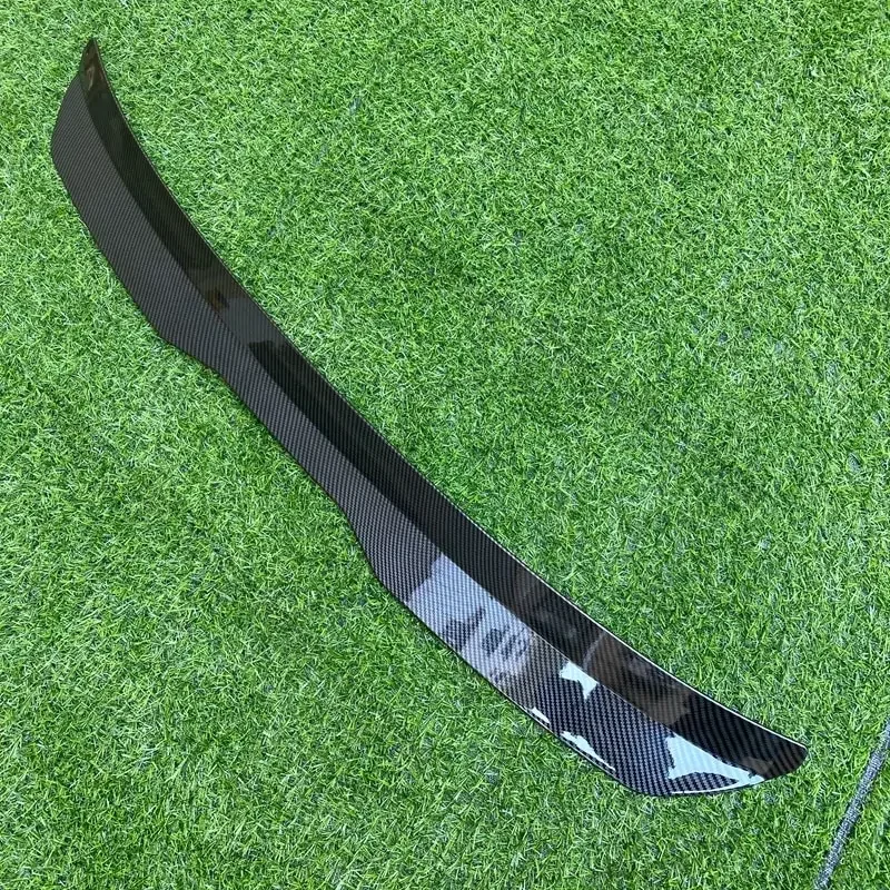 For Renault Clio 2 Mk2 2015-2020 Hatchback Car Rear Roof Spoiler Lip Wing Rear Tail Wing Bodykits Tuning Gloss Black ABS New