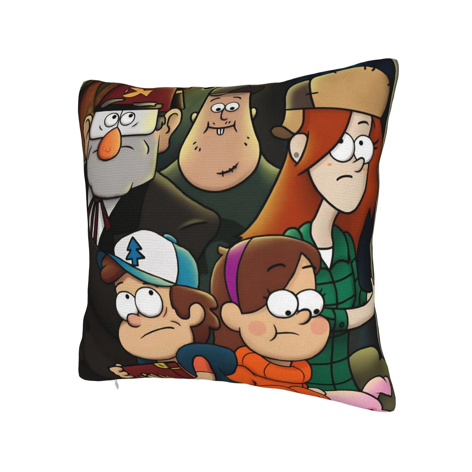 Decorative Pillow Covers G-Gravity Falls Merchandise Home  Throw Pillow Case Cover Zippered Multi-Size