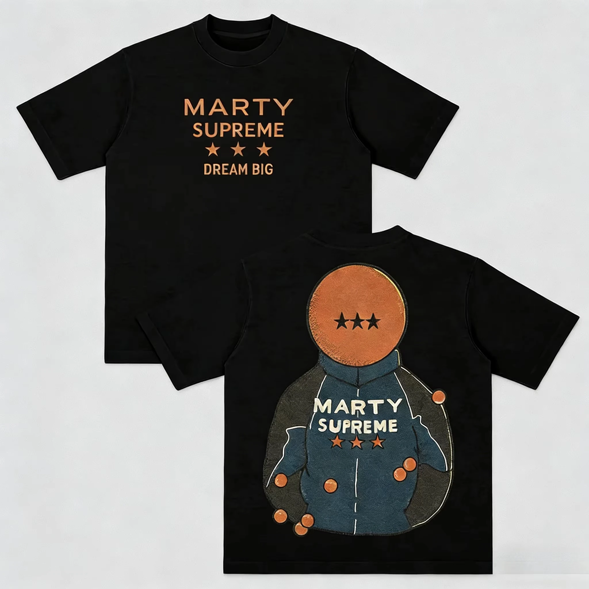Película: Marty Supreme. Sueña grande. Camiseta gráfica unisex de algodón puro, novedad de verano 2026, camiseta de manga corta Y2k a la moda para hombre, regalo para fanáticos