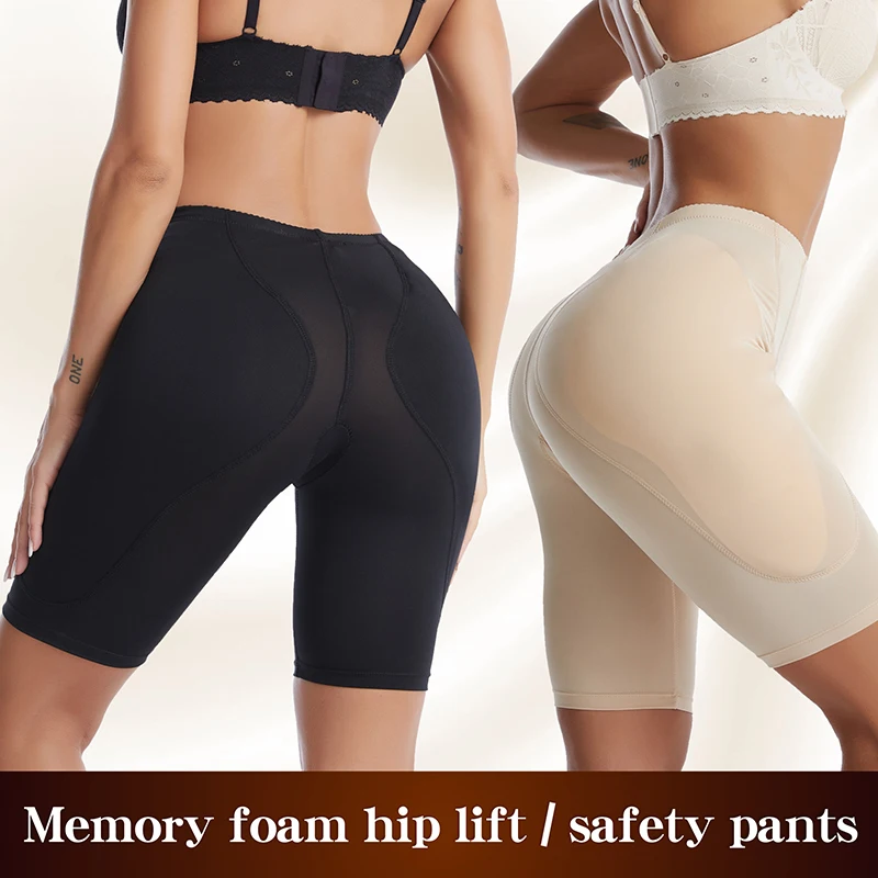 

Butt Lifter Hip Enhancer Padded Shapers Control Panties Hip Pads Panty Seamless Push Up Buttock Shapewear Women Dress Underpant