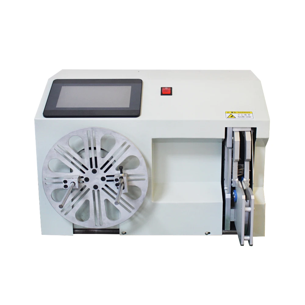 

LY 18-45 middle touch screen cable wire coil winding binding machine 220V/110V
