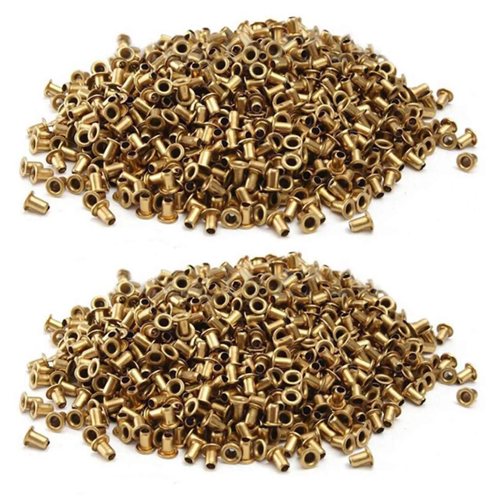 

ABUF-2000Pcs Copper Beekeeping Eyelets For Frames Bee Hive Equipments Copper Caps