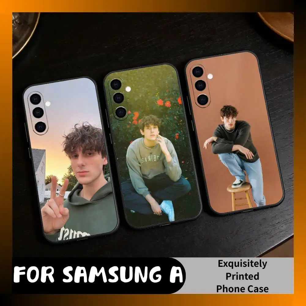 

JVKE J-Jacob Dodge L-Lawson Phone Case For Samsung Galaxy A73,A72,A71,A70,A52,A51 Others Soft Black Cover