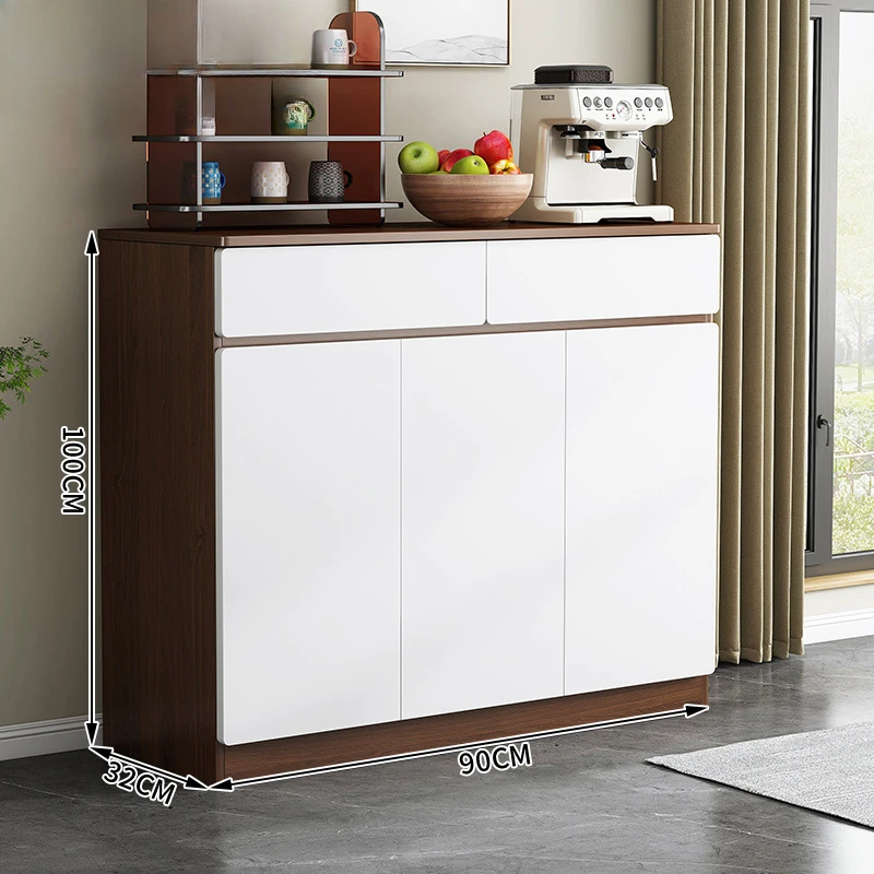 Storage Kitchen Cabinet Display Cupboard Accent Nordic Filing Cabinets Design Buffet Muebles De Cocina Home Furniture CY50KC