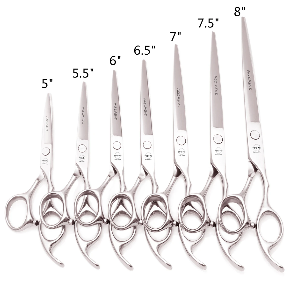 Hair Scissors 6'' AQIABI Japan Stainless Hairdressing Scissors Hair Cutting Shears Haircut Thinning Scissors Dropshipping A1001