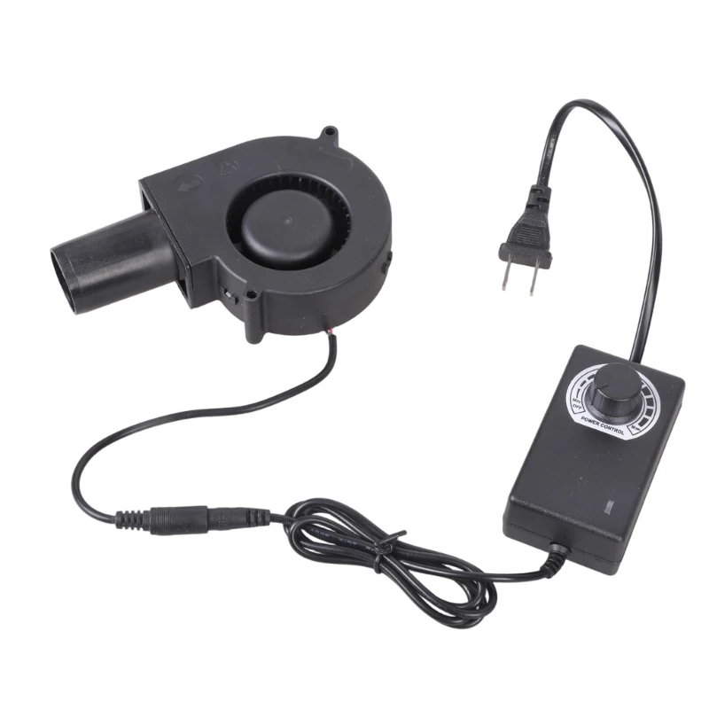 

Регулируемая скорость воздуходувки со скоростью 6000 об/мин для легкого разжигания древесного угля в кемпинге с барбекю