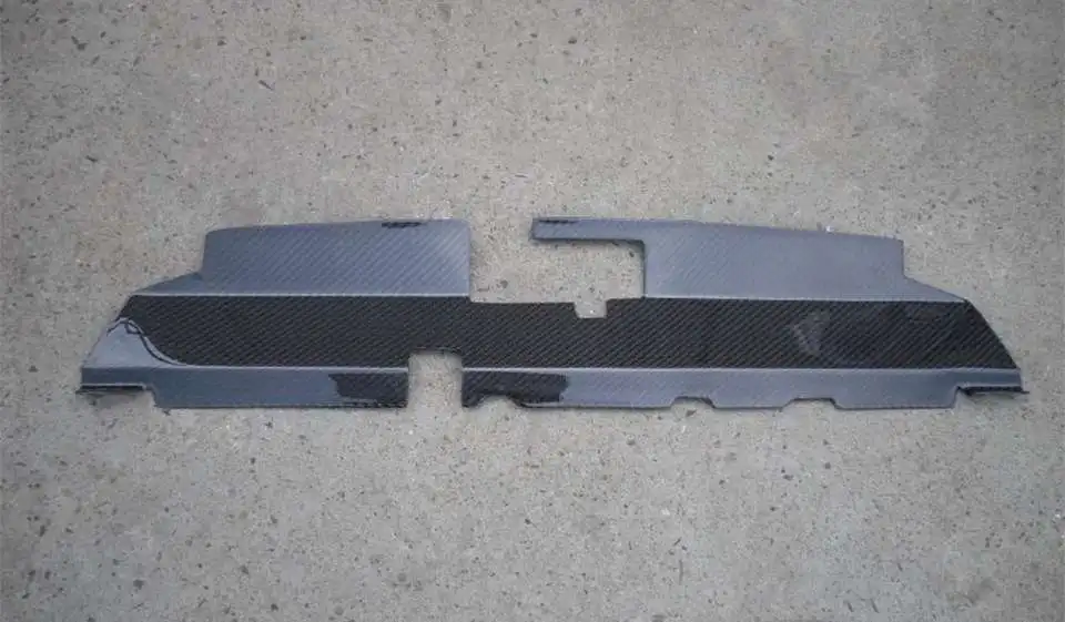 

For Nissan Skyline GTR R32 Carbon Fiber Radiator Cover Cooling Slam Panel Trim