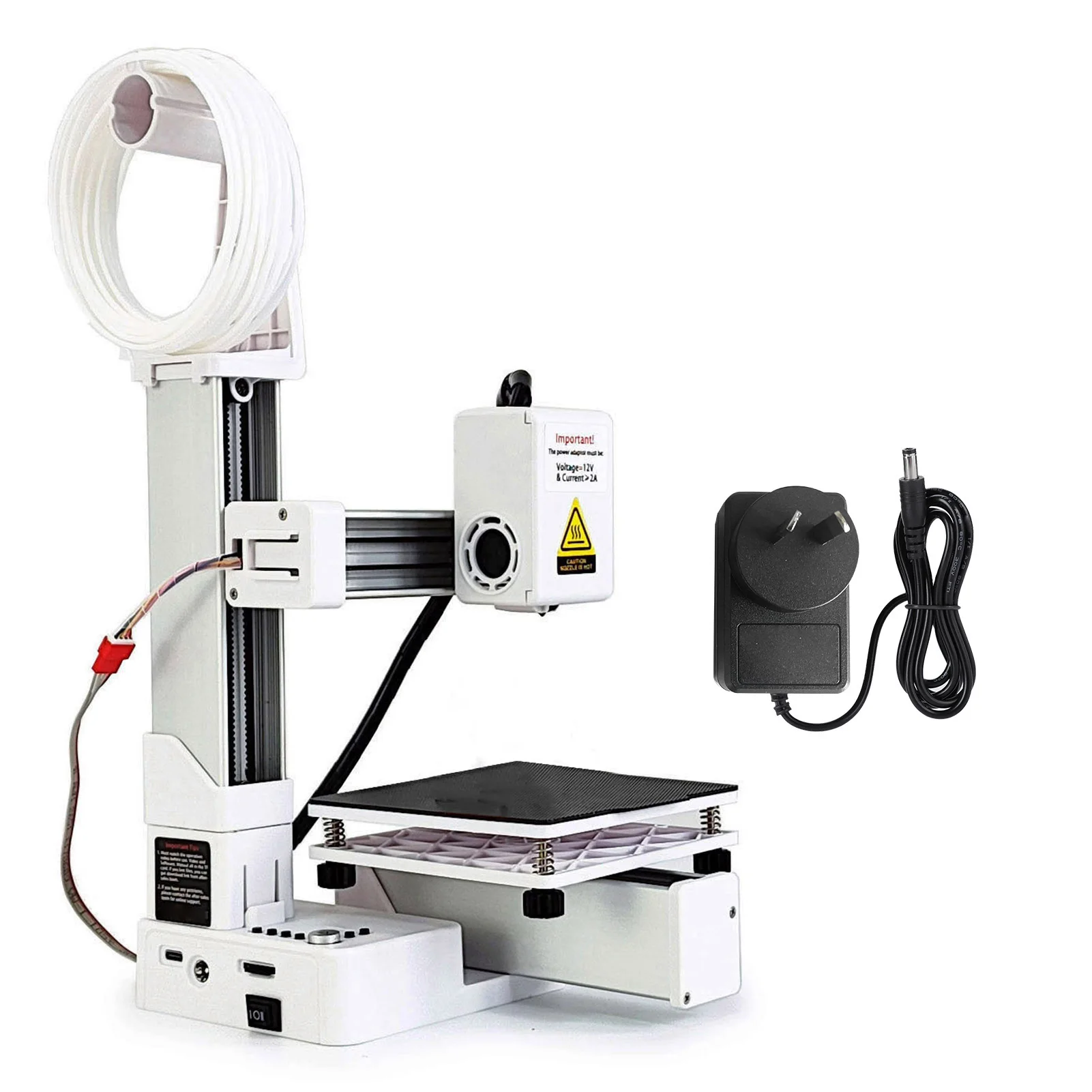 

Frequency Division Multiplexing Small 3D Printer ABS Rapid Heating All Metal Nozzle Efficient Small 3D Printer for Handcraft