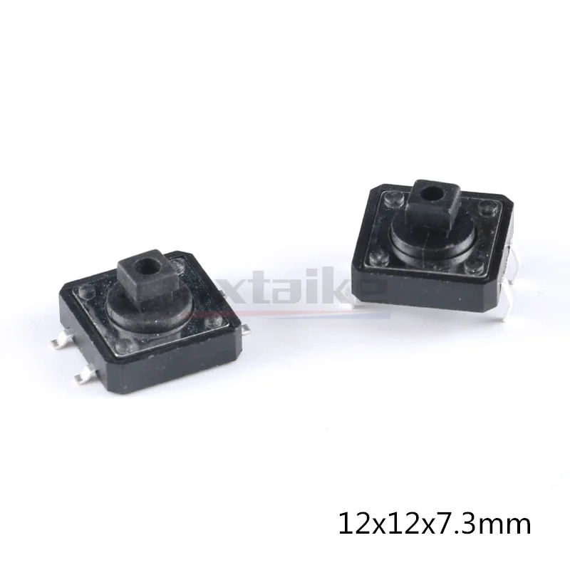 20PCS 12×12 4Pin Tactile Switch 12*12*4.3/5/6/6.5/7/8/9/9.5/10/11/12MM Tact Push Mini Micro Button Switch DIP SMD 12*12mm