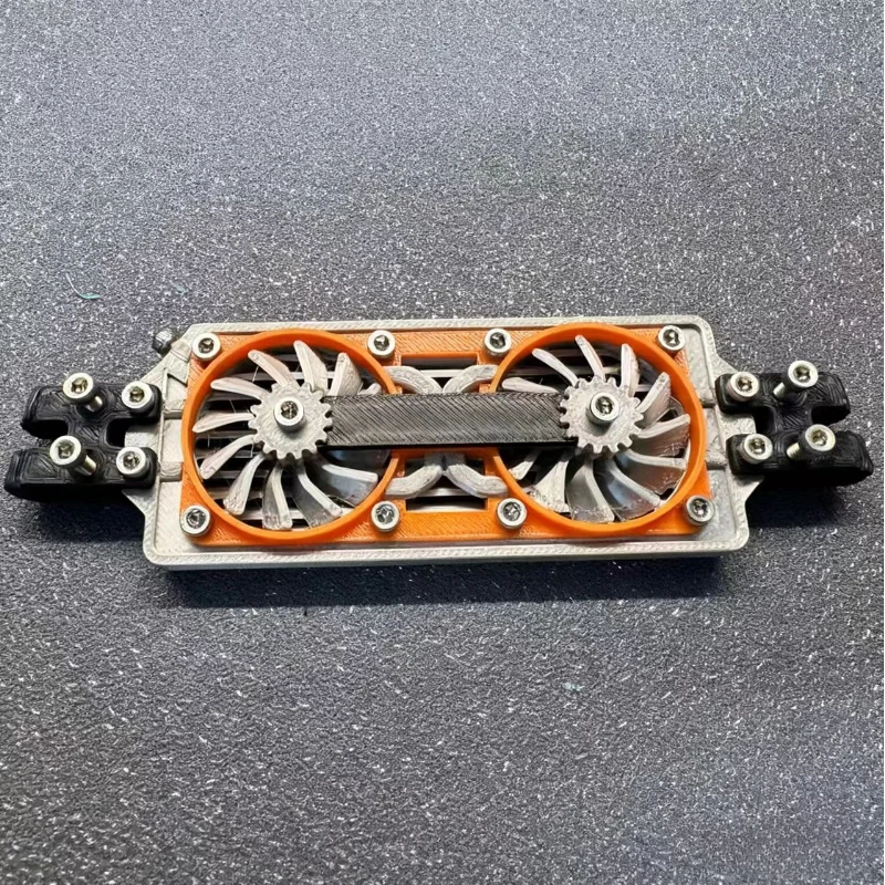 RC Car Cooling Fan Engine Model Decoration for 1/10 VP OPTIC H10 KIT TRX4 Defender AXIAL SCX10 RC4WD Sport Jeep K10 TF2 TRX6 G63