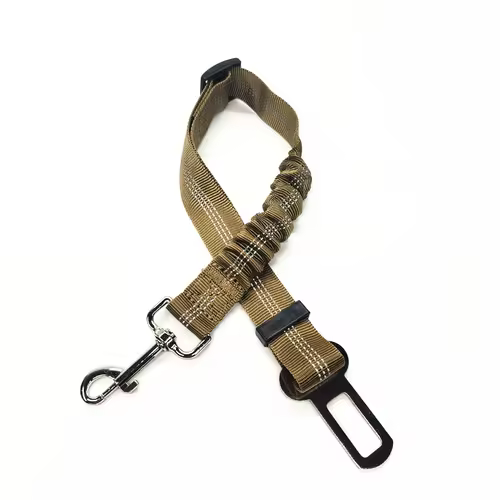Adjustable Dog Car Seat Belt Harness for Dogs Nylon Reflective Cushioning Elasticity Car Travel Dog Accessories for Dogs - Image 9