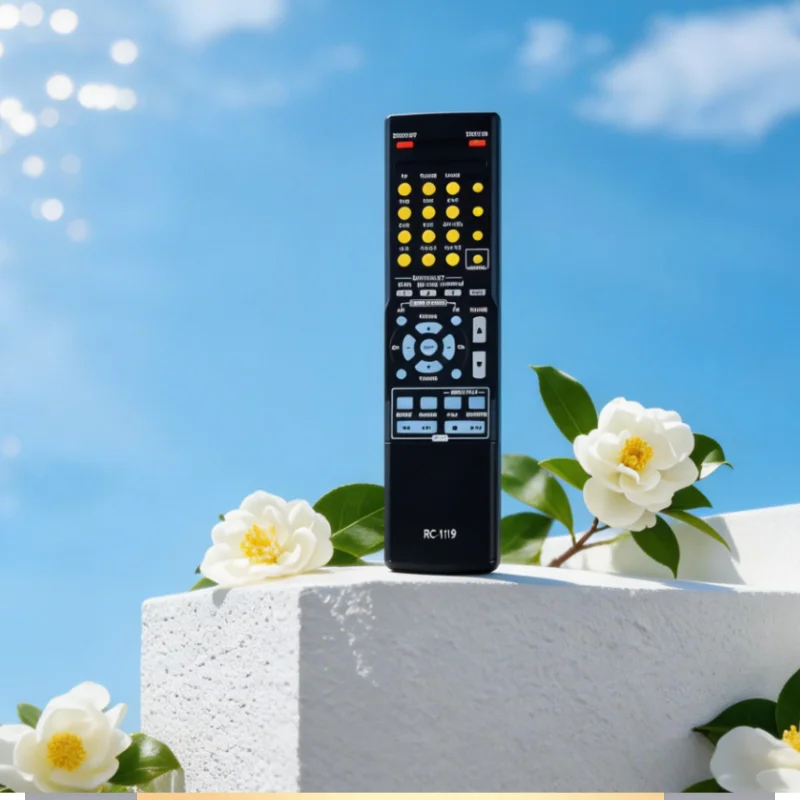 

New RC-1119 Remote Control Compatible with Denon AVR-2310CI AVR-2310 AVR2310CI AVR2310 Home Theater Receiver Models