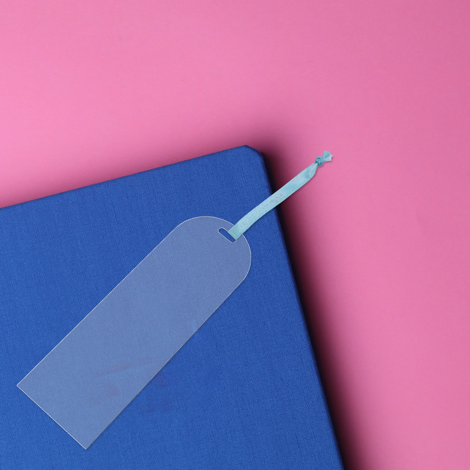 10 Pcs Acrylic Bookmarks Blank Reading DIY Marker Lightweight Gifts Writers Readers Page Marker Book Label Student