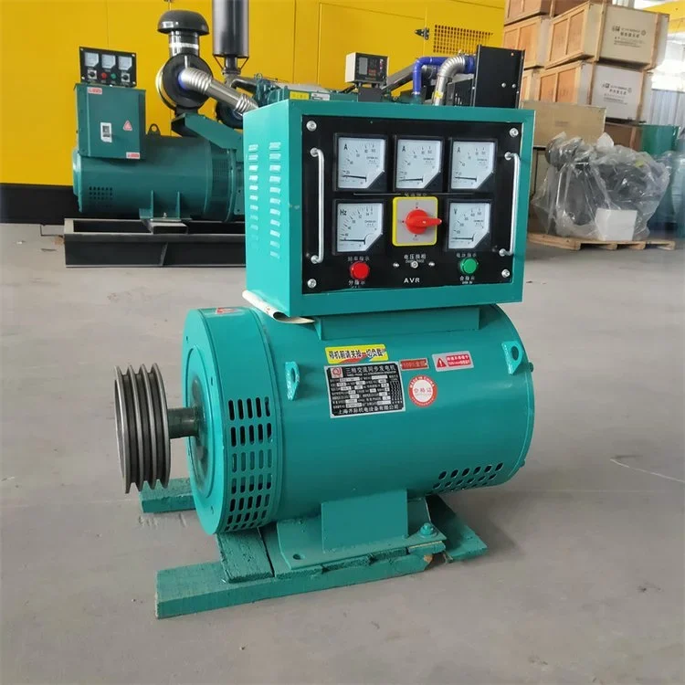 #YUNYI 15kw 33KV 30KV 220v single phase brush type alternator ac diesel generator