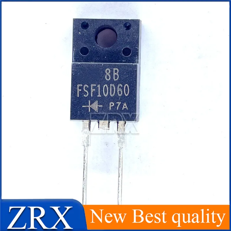5 قطعة/الوحدة جديد الأصلي FSF10D60 الصمام الثلاثي في الأوراق المالية