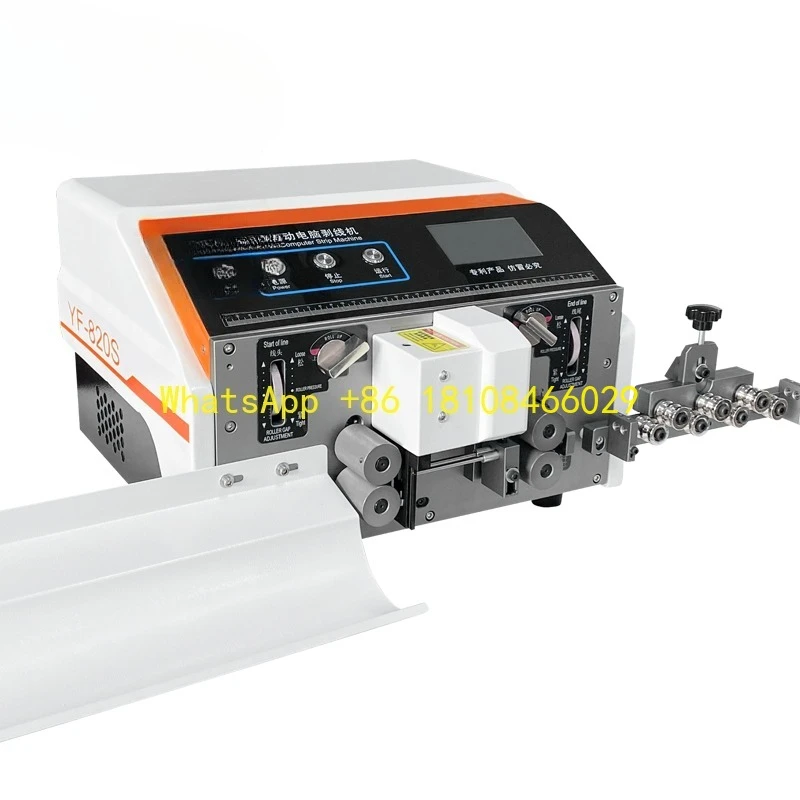 

and Cutting Cable Manufacturing Equipment Automatic Wire Stripping Machine Double Tube with 0.2-6.0mm2 Range for Stripping