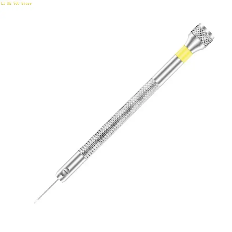 W3JE 3Piece Slimmer Screwdriver Jewelry Repair Tool For Timepiece Repair Steel Tip