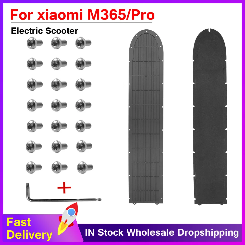 17/21PCS Screws Battery Compartment Bottom Cover For Xiaomi M365/Pro Electric Scooter Skateboard Battery Bottom Plate Parts