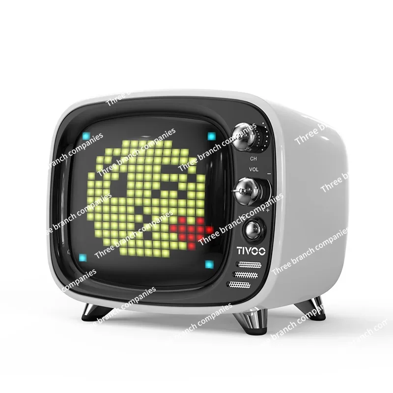 Divoom Tivoo Dot Tone Bluetooth Speaker Pixel Retro Small TV Personality Decoration Gift