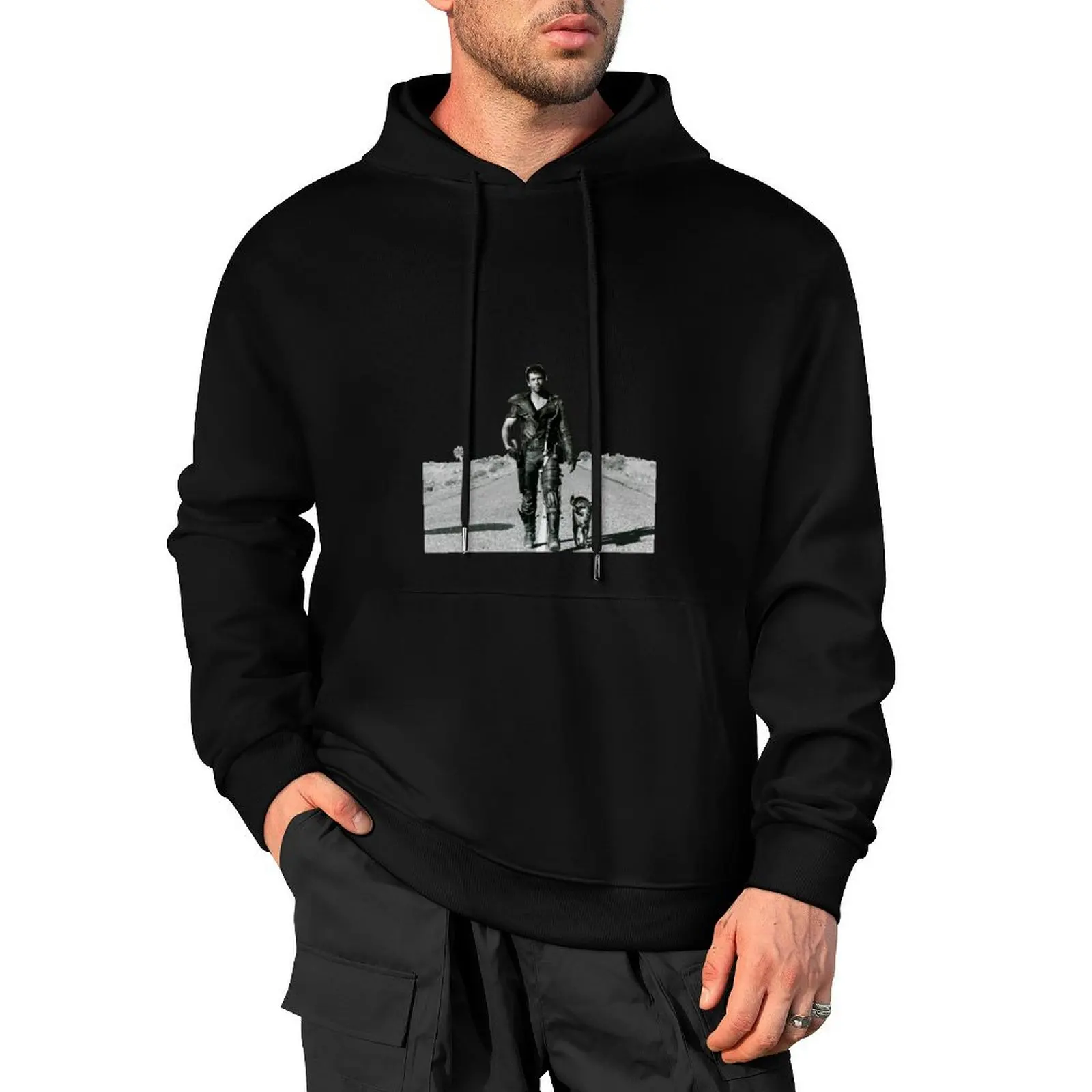 Mad Max Road Warrior Pullover Hoodie korean clothes men's winter sweater mens clothing new hoodies and sweatshirts