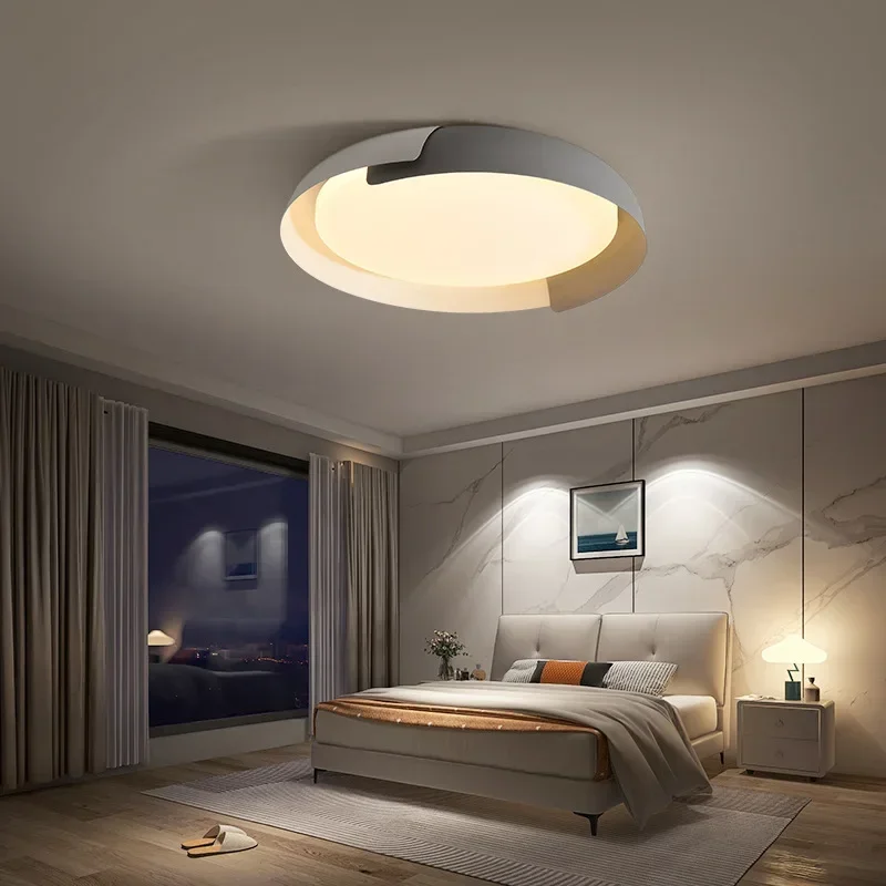 

Nordic LED Ceiling Lamp Wood Style Living Room Bedroom Dining Room Kitchen Study Light Fixture Indoor Home Decoration Corridor