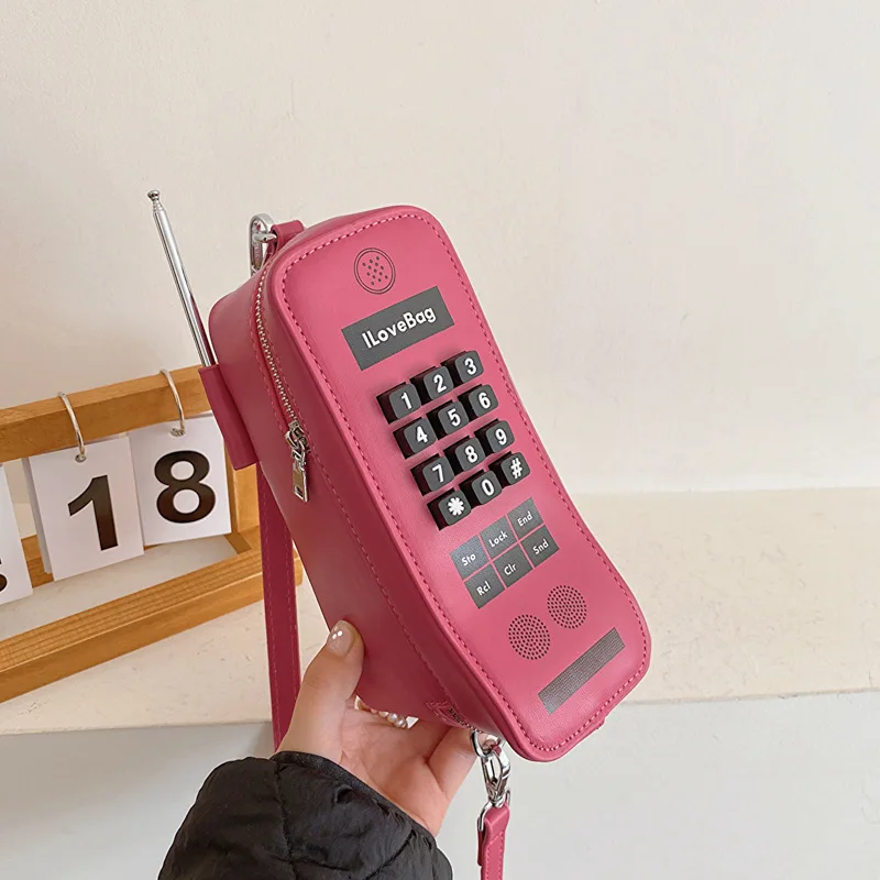Urocza torba Crossbody 3d w kształcie telefonu komórkowego modna małe torebki i torebki dziewczęca torba na ramię nowość kopertówka designerska torba 2024