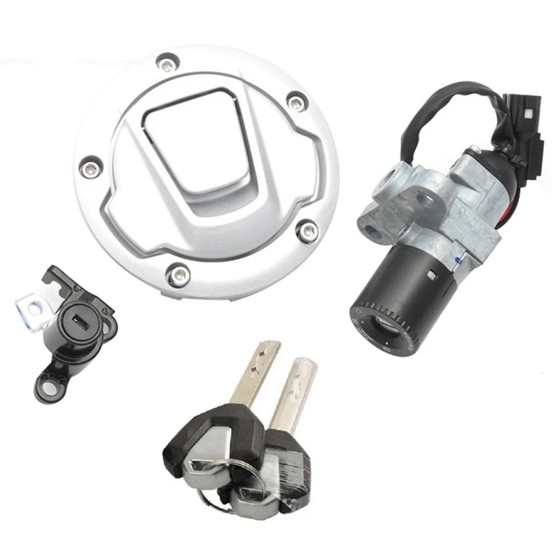 Motorcycle Accessories Ignition Switch Fuel Gas Cap Lock Key Set For CFMOTO 450SR CF450SR 450NK