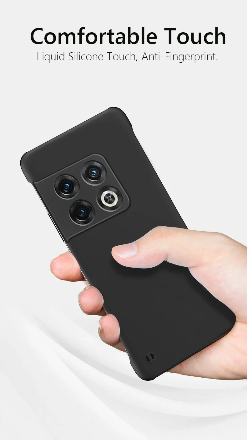 Slim Matte Hard Back Cover Case For OnePlus 10 Pro 11 10T ACE Pro Racing 8 8T 9R 9 9RT One Plus 10 Pro 5G ShockProof Coque