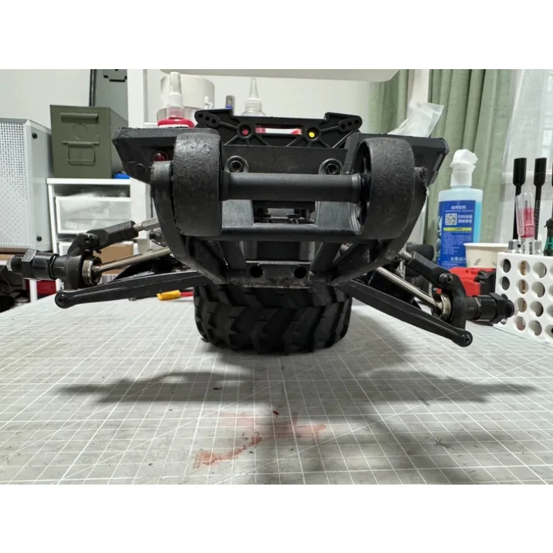For MJX 10208 1/10 Scale RC Crawler 3D Printed Shock Mount Extender TPU Durable Suspension Riser, No-Drill Bolt-On for V1 V2