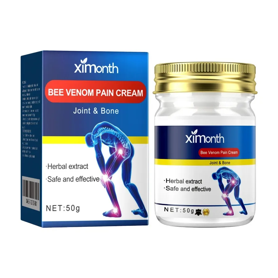 

Ximonth Bee Venom Joint Care Cream Relieve Lumbar Knee Muscle Pain Joint Care Cream