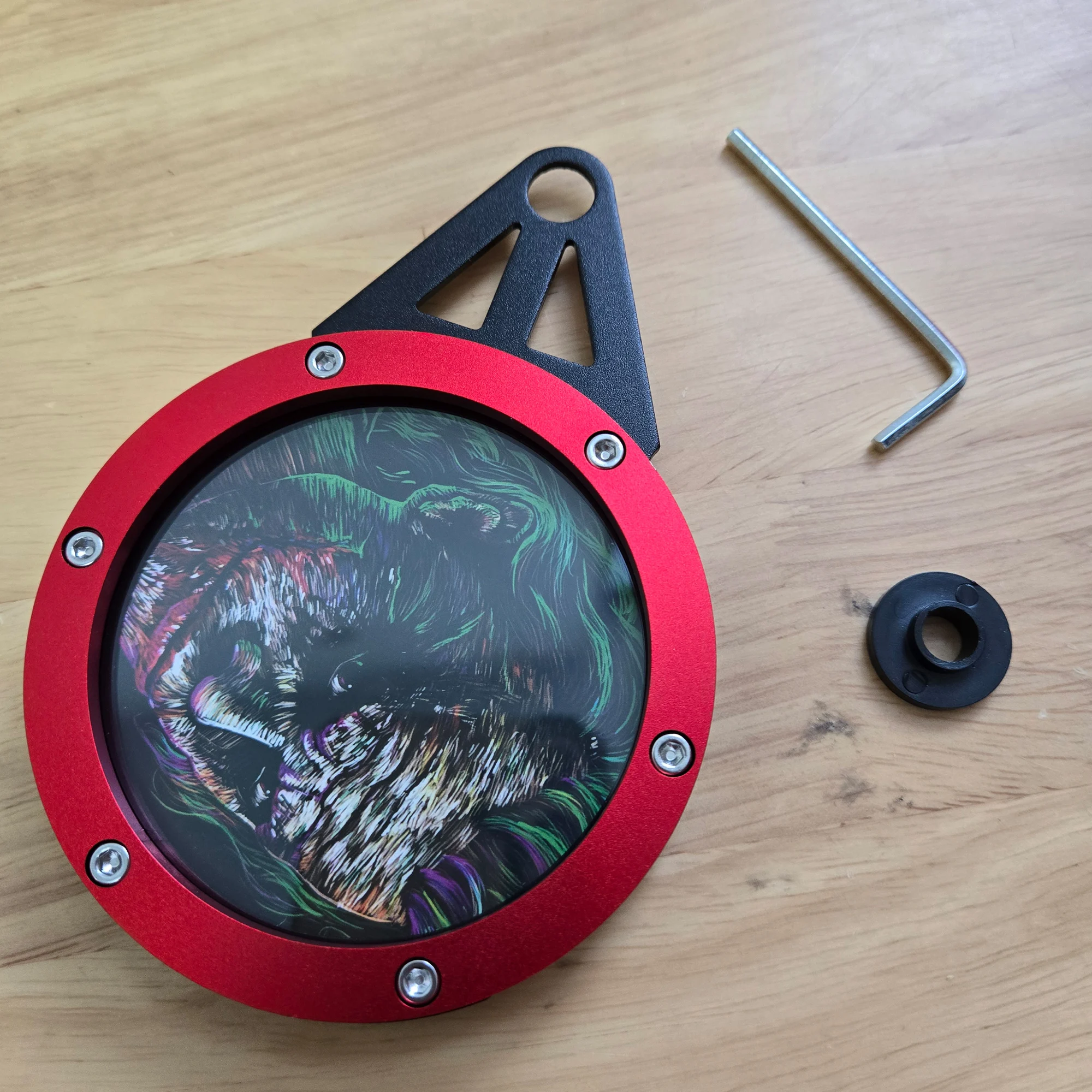 Disque Rond Universel Étanche pour Moto, Support de Plaque pour Hurbike, Nouveau