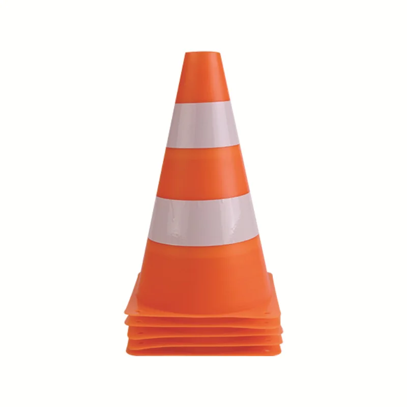 23cm Traffic Cone Road Safety Warning Sign Soccer Roadblocks Football Club Standing Block Training Coaching Sports Logo Bucket