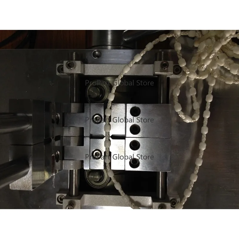 Ferramenta de junção de corrente sem fim para persianas, conector de corrente esférica de plástico com motor incluído, máquina de junção de corrente de corda