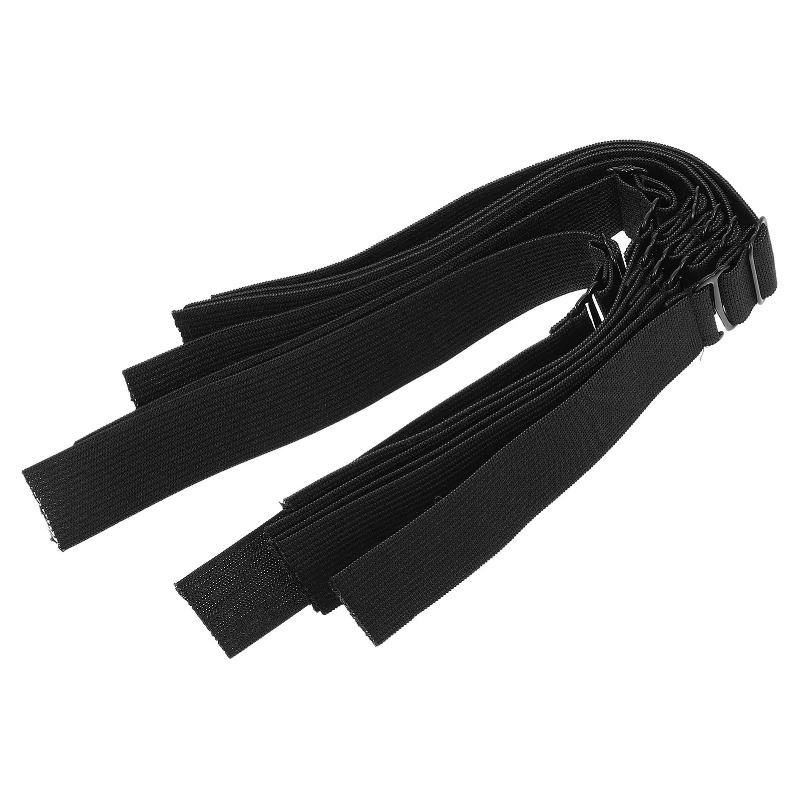 

6Pcs Adjustable Elastic Bands for Wigs Secure Fit Straps Elastic Grip Bands Making Supplies Black for Wigs