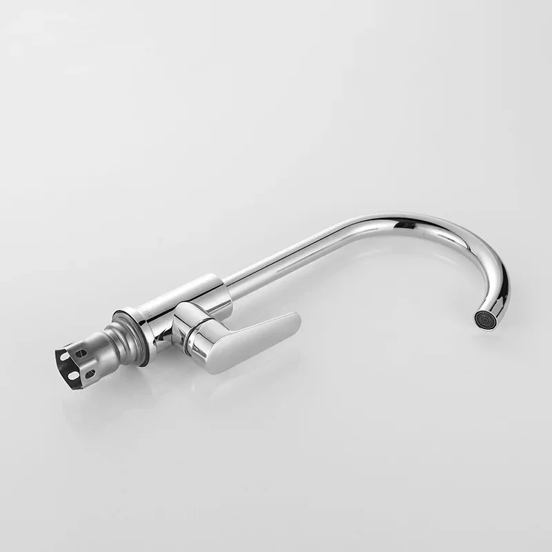 

for kitchen faucet with swivel spray head stainless steel finish ball bearing design hot and cold water supply corrosion