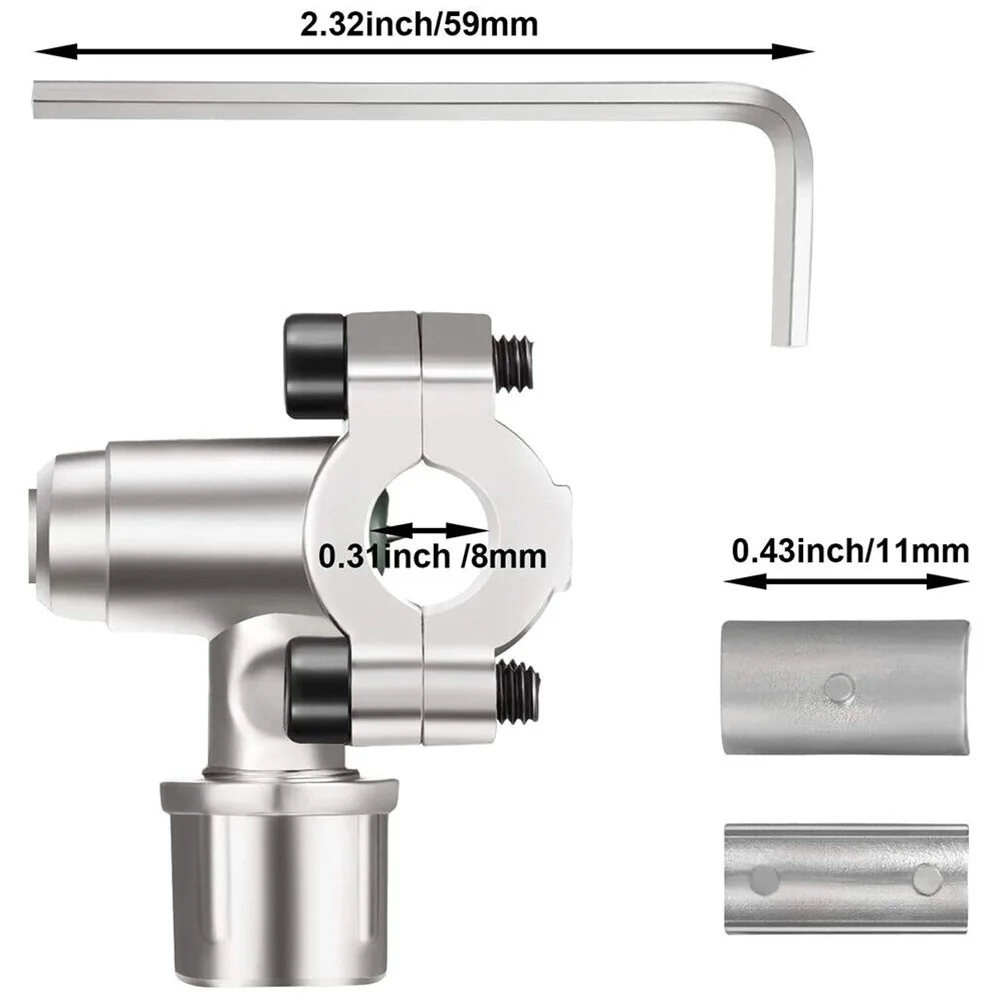 1/4 5/16 3/8inch Refrigerator Piercing Puncture Valve With Spanner Air Conditioner Line Tap Valves Sliver