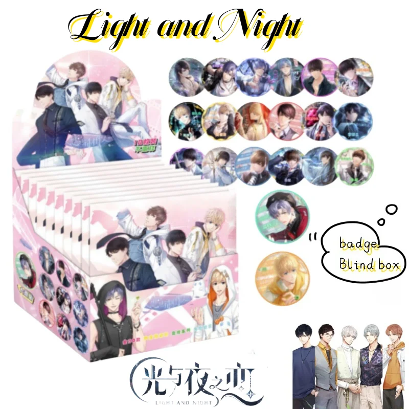 

Свет и ночь Джесси Чарли Осборн Сариэль игра периферия мультфильм загадочная коробка значок личность креативная брошь набор чехол подарок